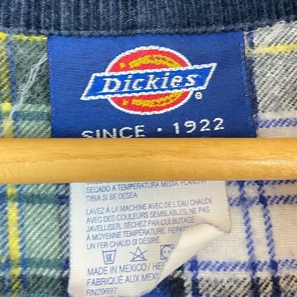 VINTAGE DICKIES BLANET LINED CANVAS WORK CHORE PAINTERS JACKET STREETWEAR MENS - Picture 6 of 14